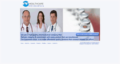 Desktop Screenshot of mmghealthcare.in